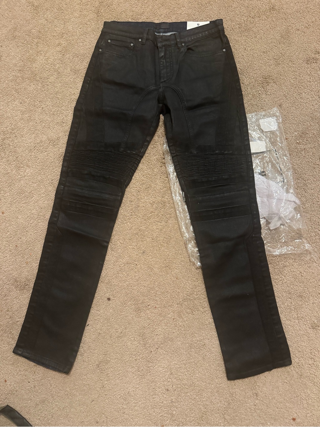 Nwt Belstaff Black Men's Cargo Pants Size 31